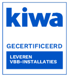 Kiwa gecertificeerd – Leveren VBB-installaties